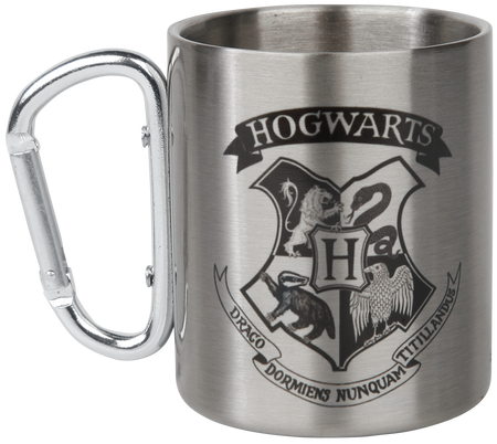 Mug  de Harry Potter - Poudlard - Mug Avec Mousqueton - pour Indifférent - couleur argent - Harry Potter - View 2