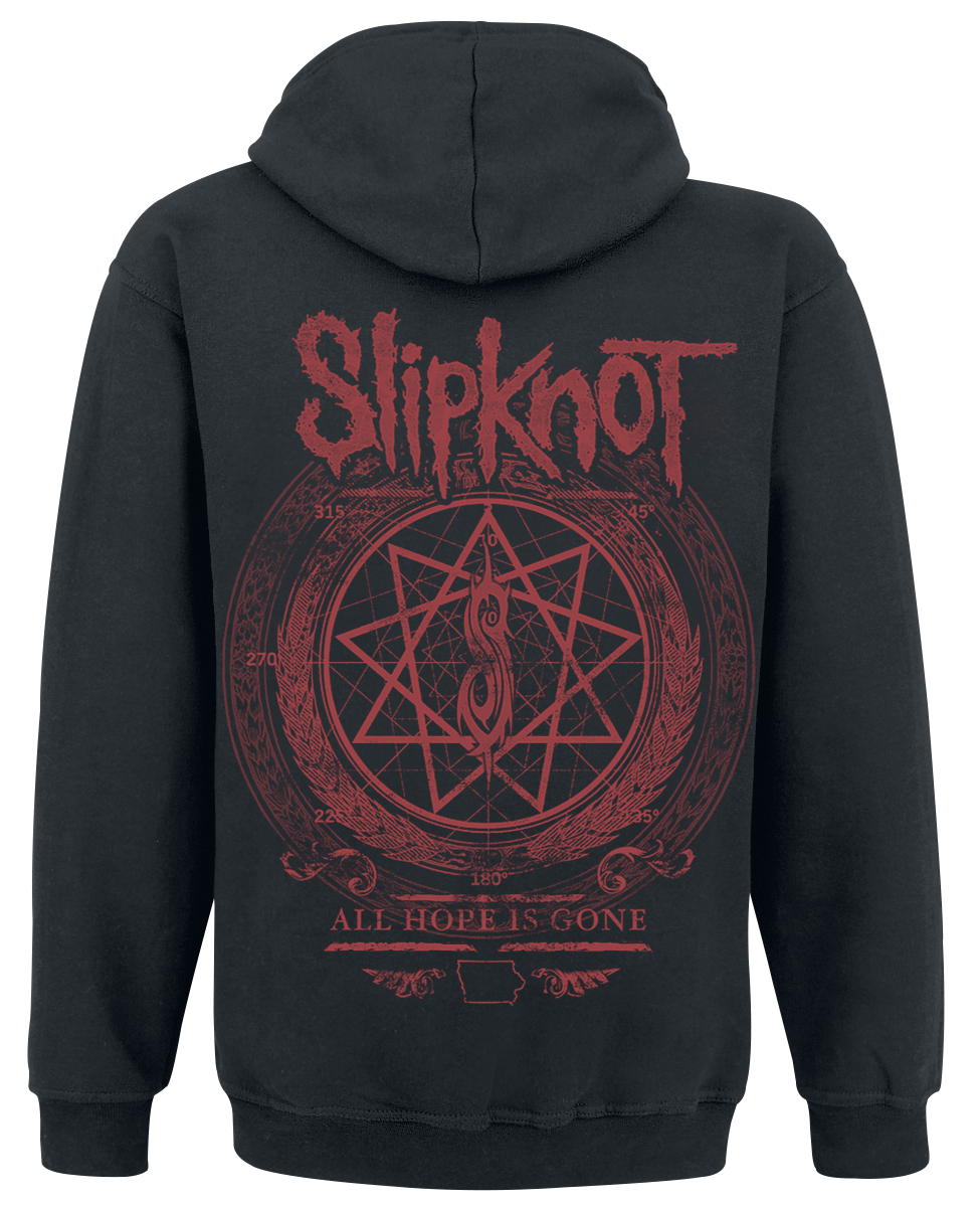 Sweat-shirt à capuche  de Slipknot - Blurry - S à 5XL - pour Homme - noir - Slipknot - View 2