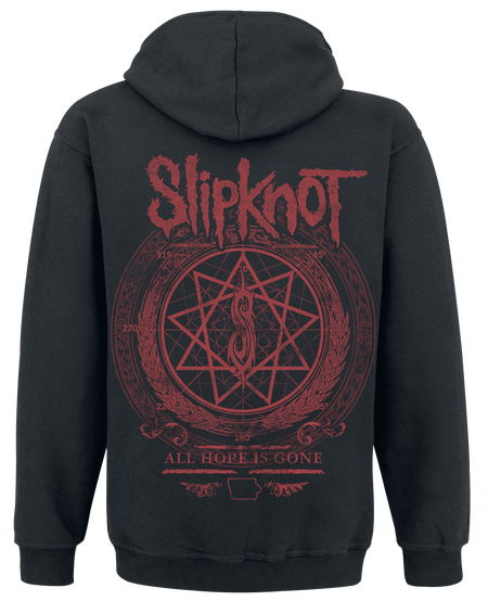 Sweat-shirt à capuche  de Slipknot - Blurry - S à 5XL - pour Homme - noir - Slipknot - View 2