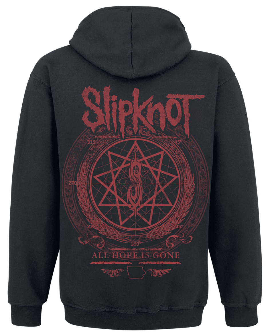 Sweat-shirt à capuche  de Slipknot - Blurry - S à 5XL - pour Homme - noir - Slipknot - View 2
