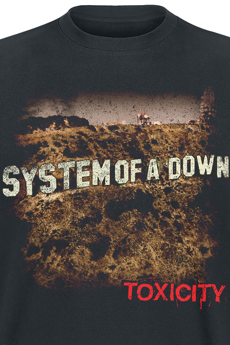 T-Shirt Manches courtes  de System Of A Down - Toxicity - S à XXL - pour Homme - noir - System Of A Down - View 2