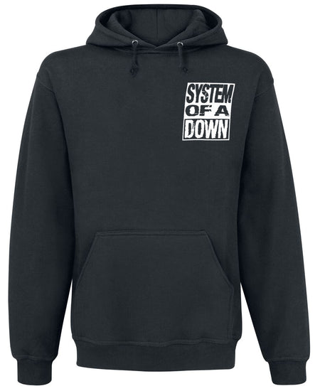 Sweat-shirt à capuche  de System Of A Down - System Waves - S à XXL - pour Homme - noir - System Of A Down