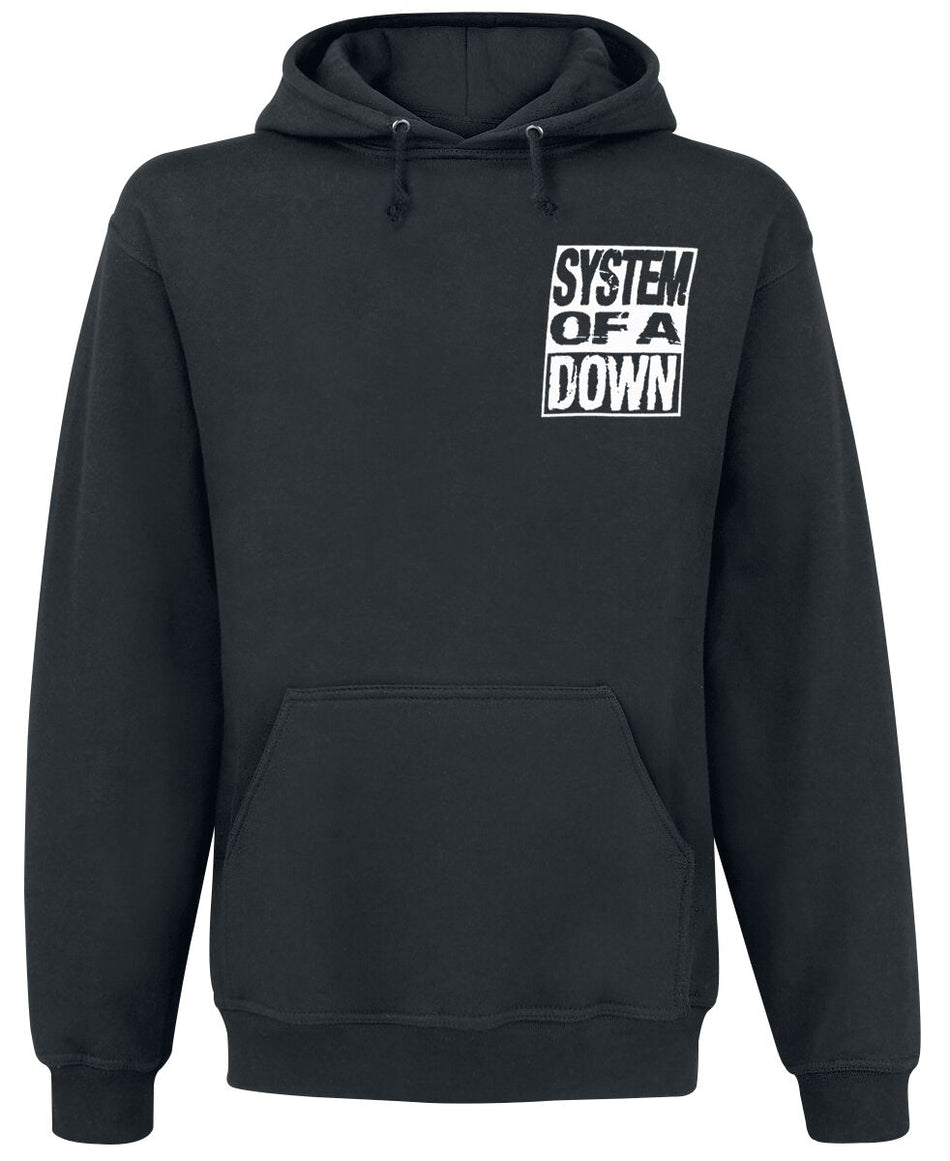Sweat-shirt à capuche  de System Of A Down - System Waves - S à XXL - pour Homme - noir - System Of A Down