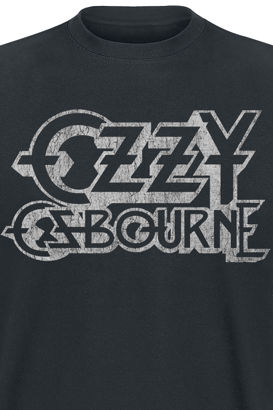 T-Shirt Manches courtes  de Ozzy Osbourne - Vintage Logo - S à XXL - pour Homme - noir - Ozzy Osbourne - View 2