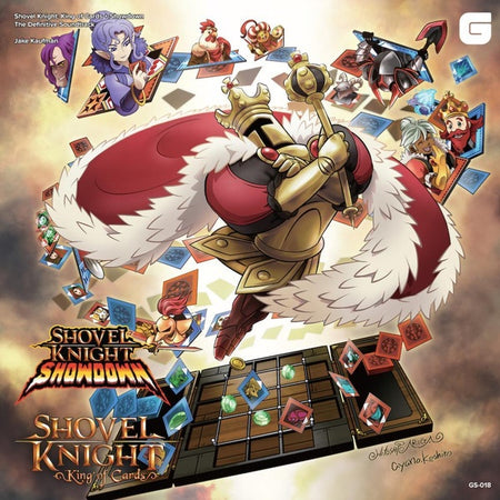 Shovel Knight King Of Cards The Definitive Soundtrack - Front Cover
