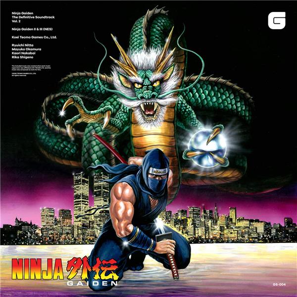 Ninja Gaiden - Definitive soundtrack vol 2 - Front Cover