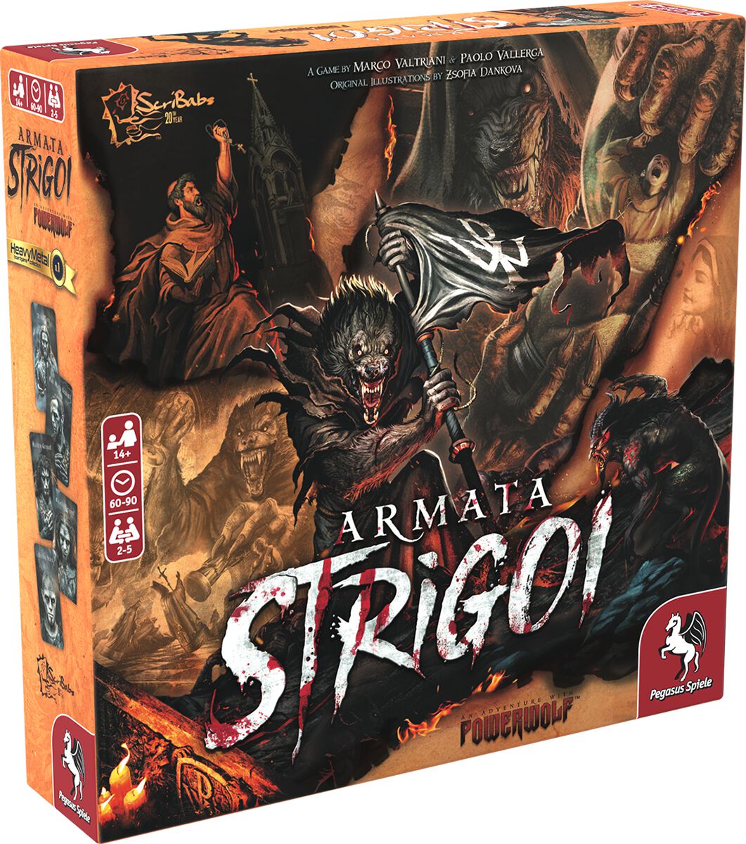 Jeu de Société  de Powerwolf - Armata Strigoi - pour Unisexe - Standard - Powerwolf