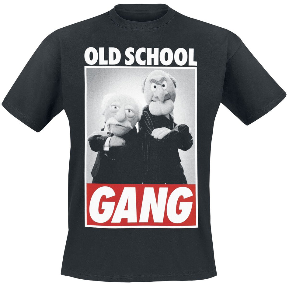 T-Shirt Manches courtes  de Le Muppet Show - M à 3XL - pour Homme - noir - Le Muppet Show