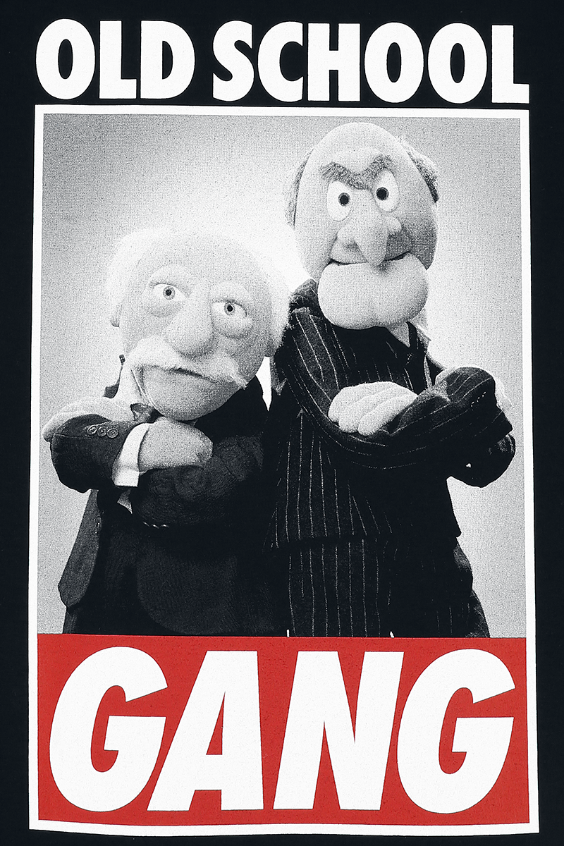 T-Shirt Manches courtes  de Le Muppet Show - M à 3XL - pour Homme - noir - Le Muppet Show - View 2