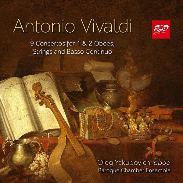 9 Concertos pour 1 ou 2 hautbois - Front Cover