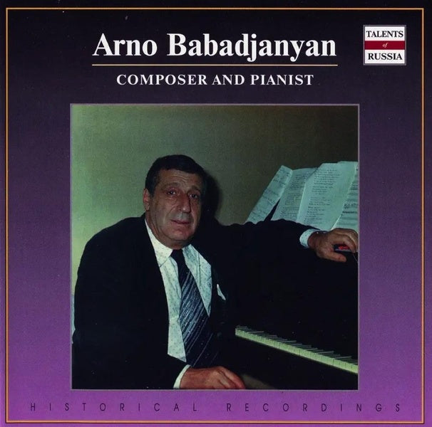 Arno Babadjanian - Compositeur et pianiste - Front Cover