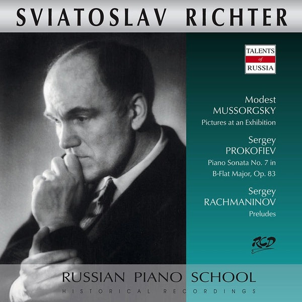 Moussorgski, Prokofiev & Rachmaninoff : Œuvres pour piano - Front Cover