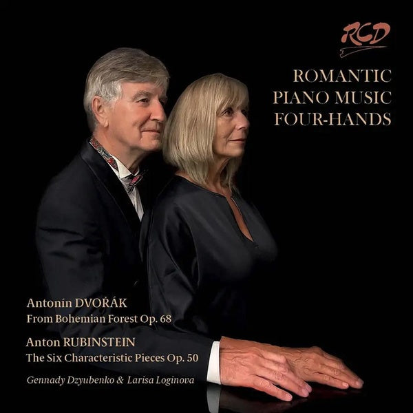 Dvorák & Rubinstein : Musique romantique pour piano à quatre mains - Front Cover