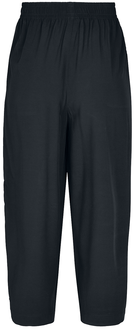 Pantalon en toile  de Urban Classics - Pantalon Large Viscose - XS à XL - pour Femme - noir - Urban Classics - View 2