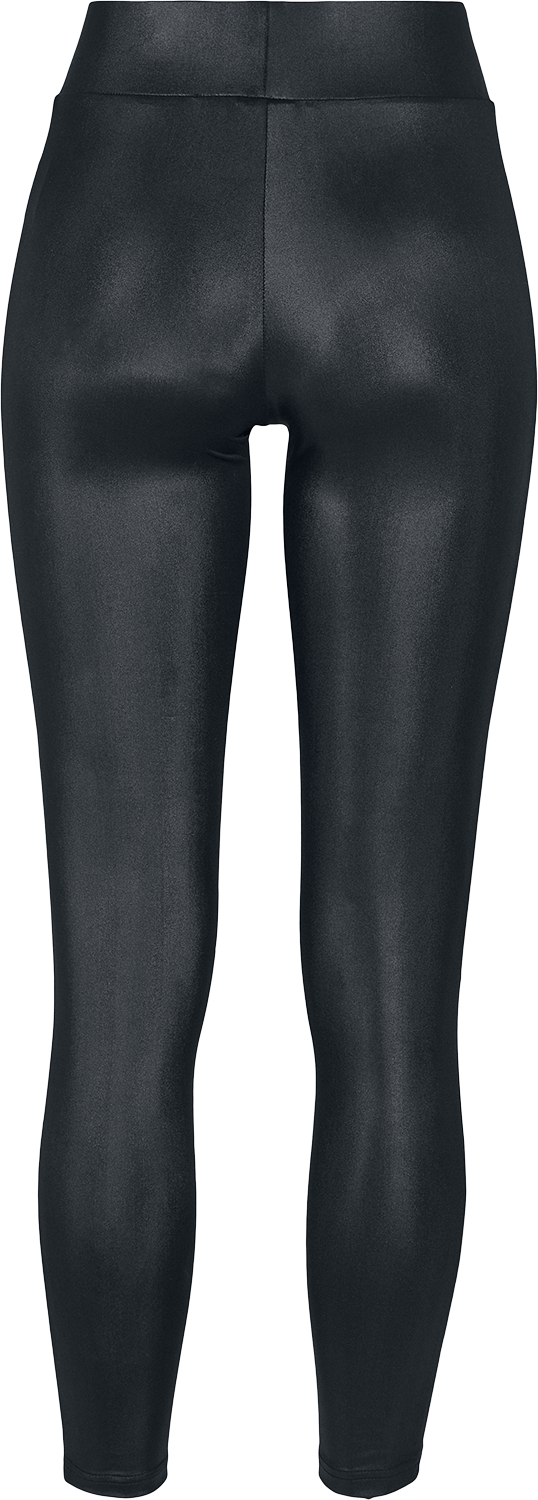 Legging  de Urban Classics - Leggings Simili Cuir - XS à 4XL - pour Femme - noir - Urban Classics - View 2
