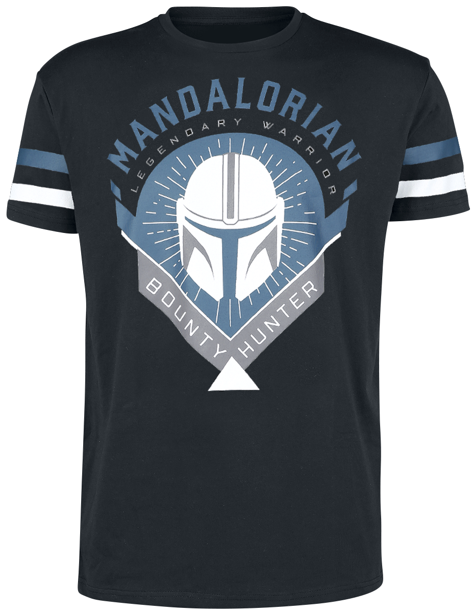 Pyjama Disney de Star Wars - The Mandalorian - Bounty Hunter - S à 5XL - pour Homme - noir - Star Wars - View 2