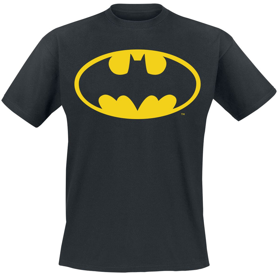 T-Shirt Manches courtes  de Batman - Logo Classique - S à 4XL - pour Homme - noir - Batman