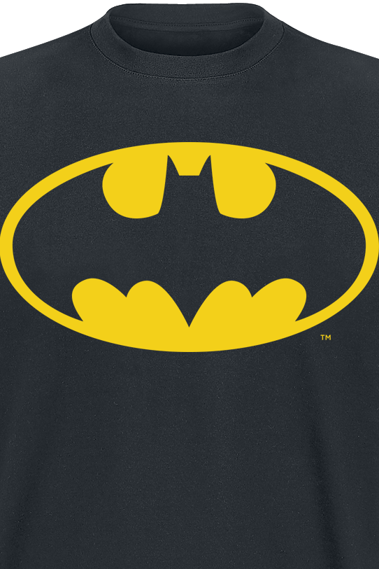 T-Shirt Manches courtes  de Batman - Logo Classique - S à 3XL - pour Homme - noir - Batman - View 2
