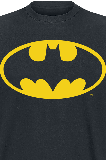 T-Shirt Manches courtes  de Batman - Logo Classique - S à 3XL - pour Homme - noir - Batman - View 2