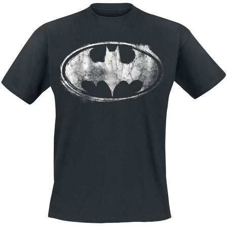 T-Shirt Manches courtes  de Batman - Logo Abîmé - S à 3XL - pour Homme - noir - Batman