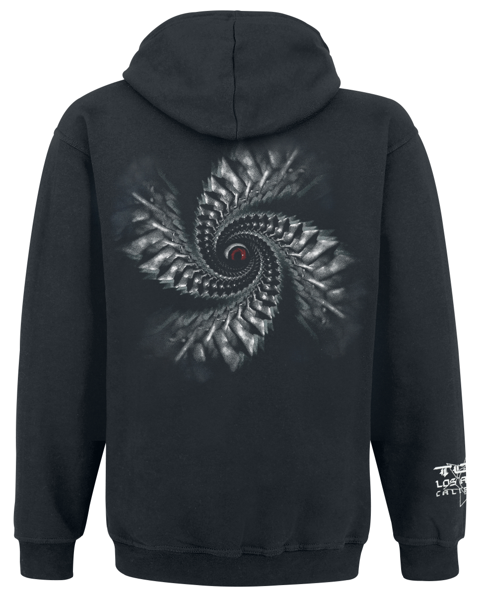 Sweat-shirt zippé à capuche  de Tool - Spiral Eye - S à XXL - pour Homme - noir - Tool - View 2