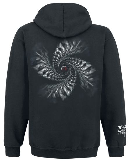 Sweat-shirt zippé à capuche  de Tool - Spiral Eye - S à XXL - pour Homme - noir - Tool - View 2