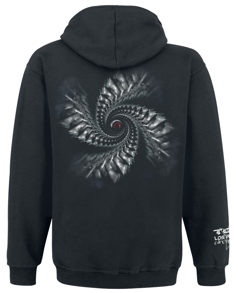 Sweat-shirt zippé à capuche  de Tool - Spiral Eye - S à XXL - pour Homme - noir - Tool - View 2
