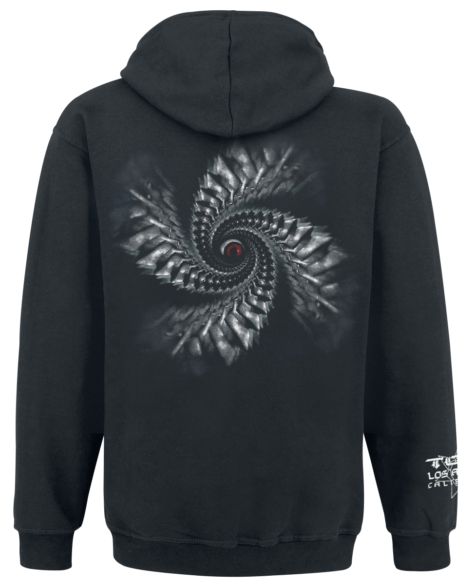 Sweat-shirt zippé à capuche  de Tool - Spiral Eye - S à XXL - pour Homme - noir - Tool - View 2