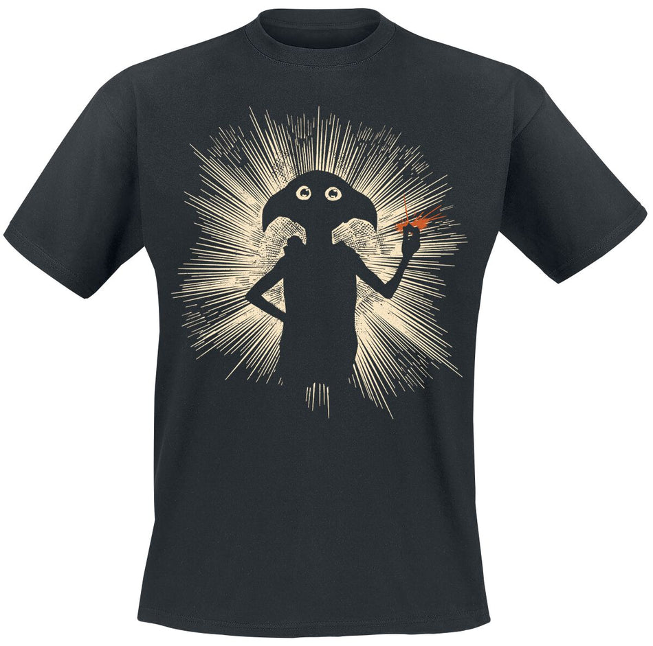T-Shirt Manches courtes  de Harry Potter - Dobby - M à XL - pour Homme - noir - Harry Potter