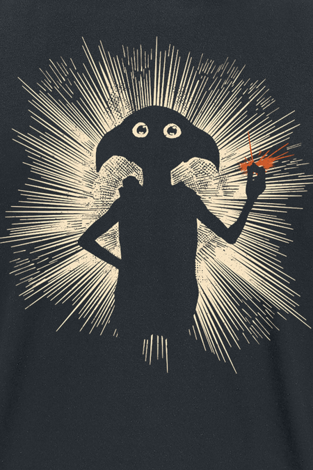 T-Shirt Manches courtes  de Harry Potter - Dobby - M à XL - pour Homme - noir - Harry Potter - View 2
