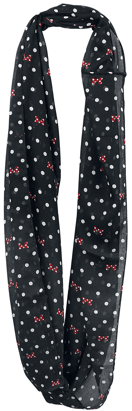 Foulard Disney de Mickey & Minnie Mouse - Minnie Mouse - Pois & Nœuds - pour Femme - noir - Mickey & Minnie Mouse - View 2