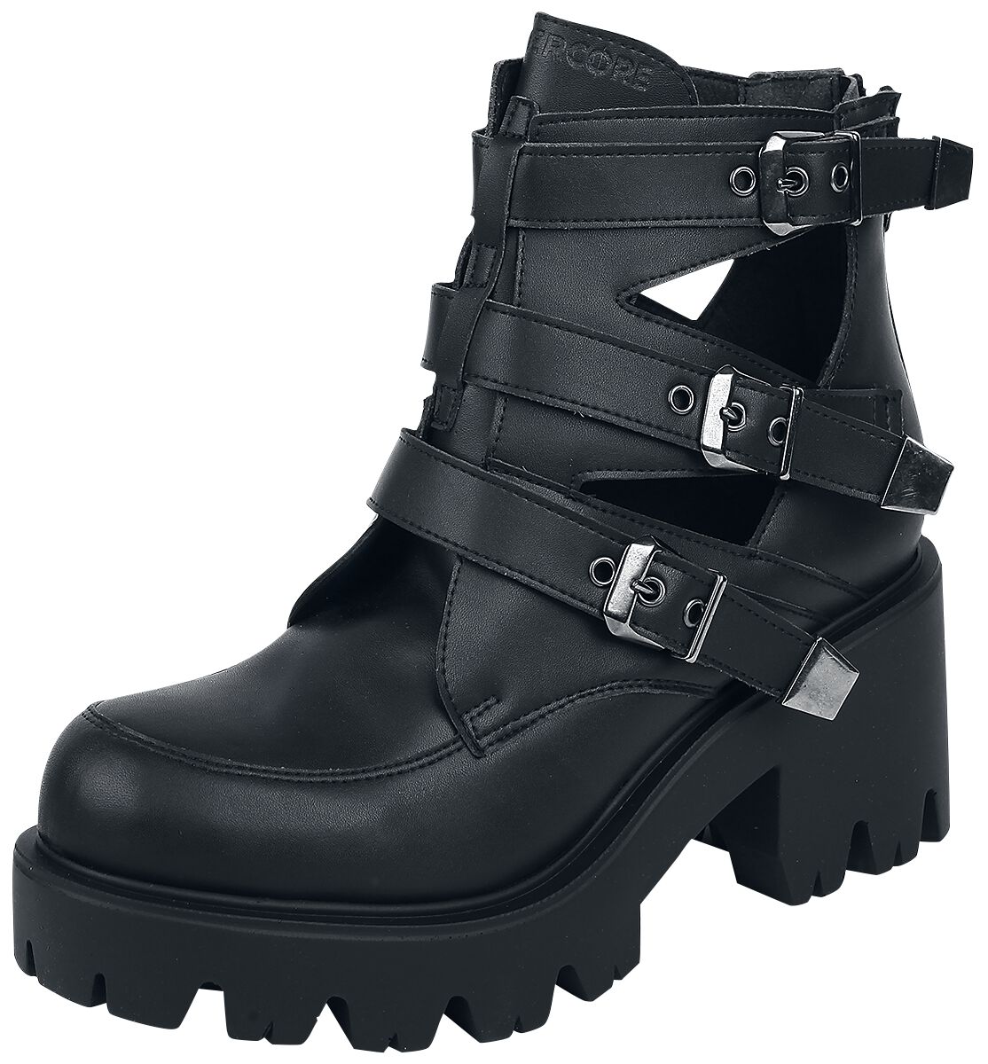 Bottes Gothic de Altercore - Randa Vegan - EU36 à EU41 - pour Femme - noir - Altercore