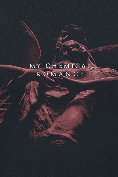 T-Shirt Manches courtes  de My Chemical Romance - Angel Crop - XS à XL - pour Femme - noir - My Chemical Romance - View 2
