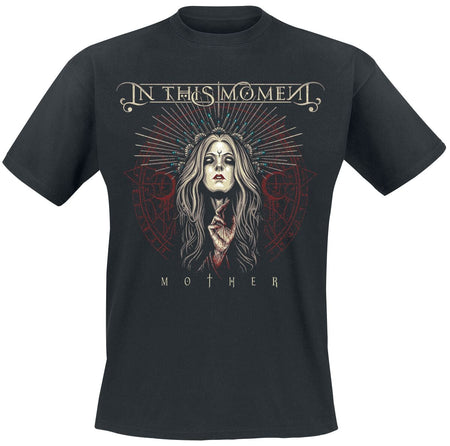 T-Shirt Manches courtes  de In This Moment - Occult Circle Cover - S à XXL - pour Homme - noir - In This Moment