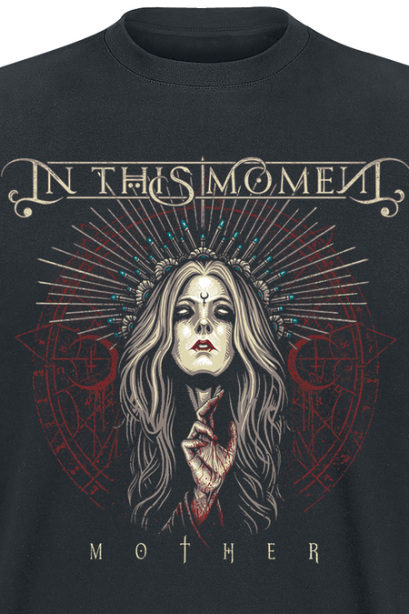 T-Shirt Manches courtes  de In This Moment - Occult Circle Cover - S à XXL - pour Homme - noir - In This Moment - View 2