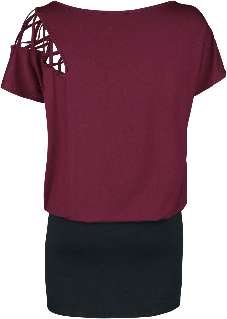 Robe courte  de Full Volume by EMP - Hold Loosely - S à XXL - pour Femme - rouge - Full Volume by EMP - View 2