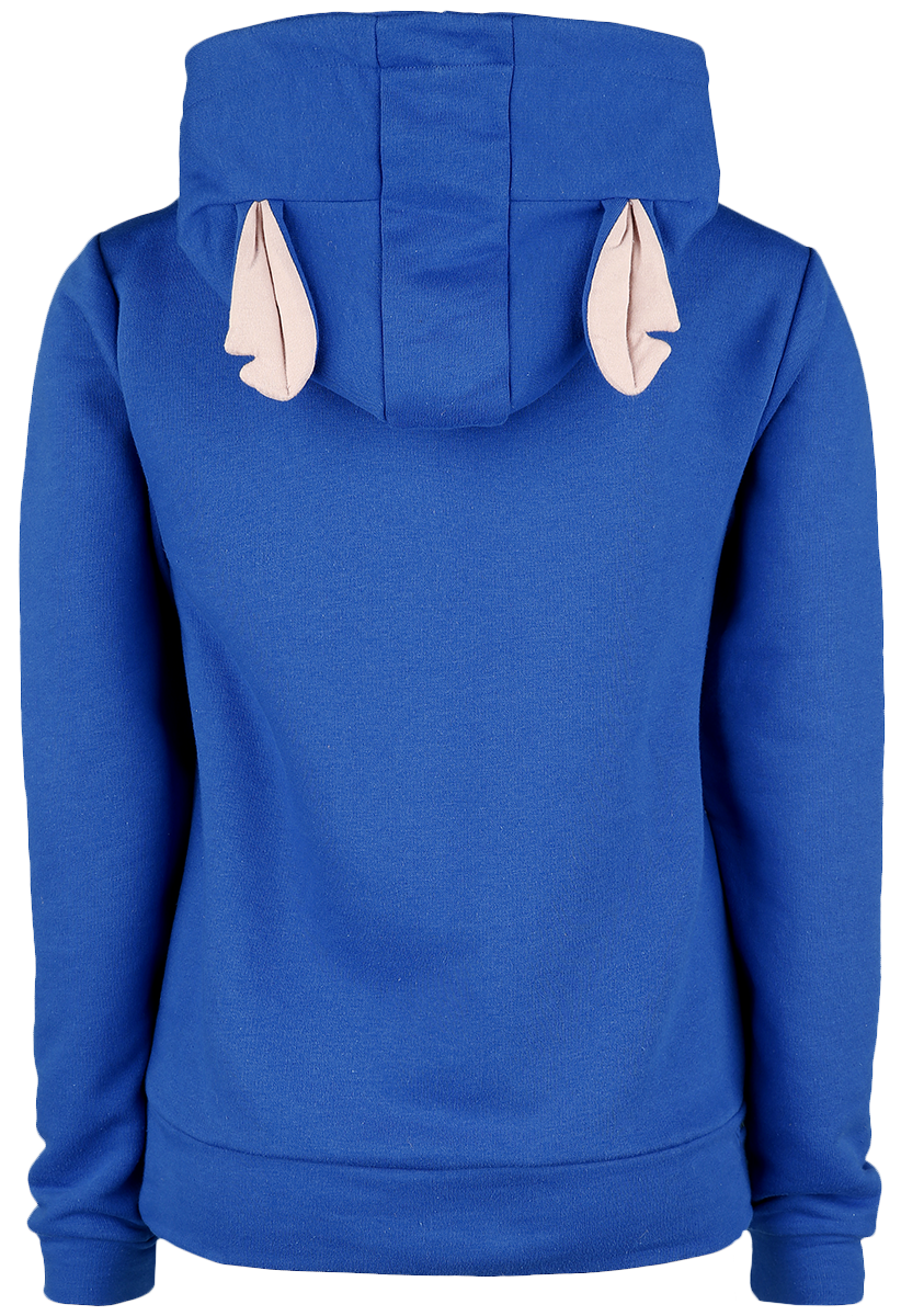 Sweat-shirt à capuche Disney de Lilo & Stitch - Stitch - Assis - S à 3XL - pour Femme - bleu - Lilo & Stitch - View 2