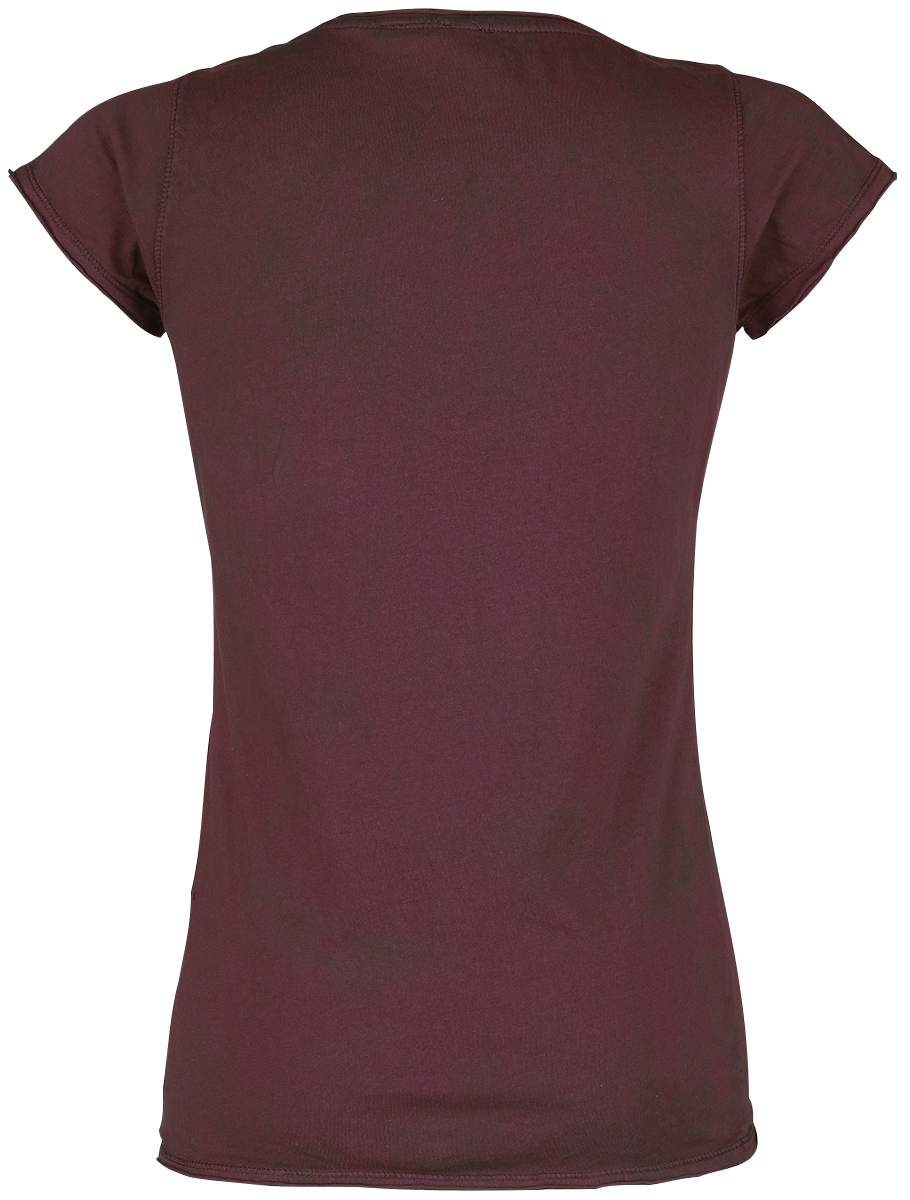 T-Shirt Manches courtes  de Alchemy England - Midnight Mischief - S à 4XL - pour Femme - rouge - Alchemy England - View 2