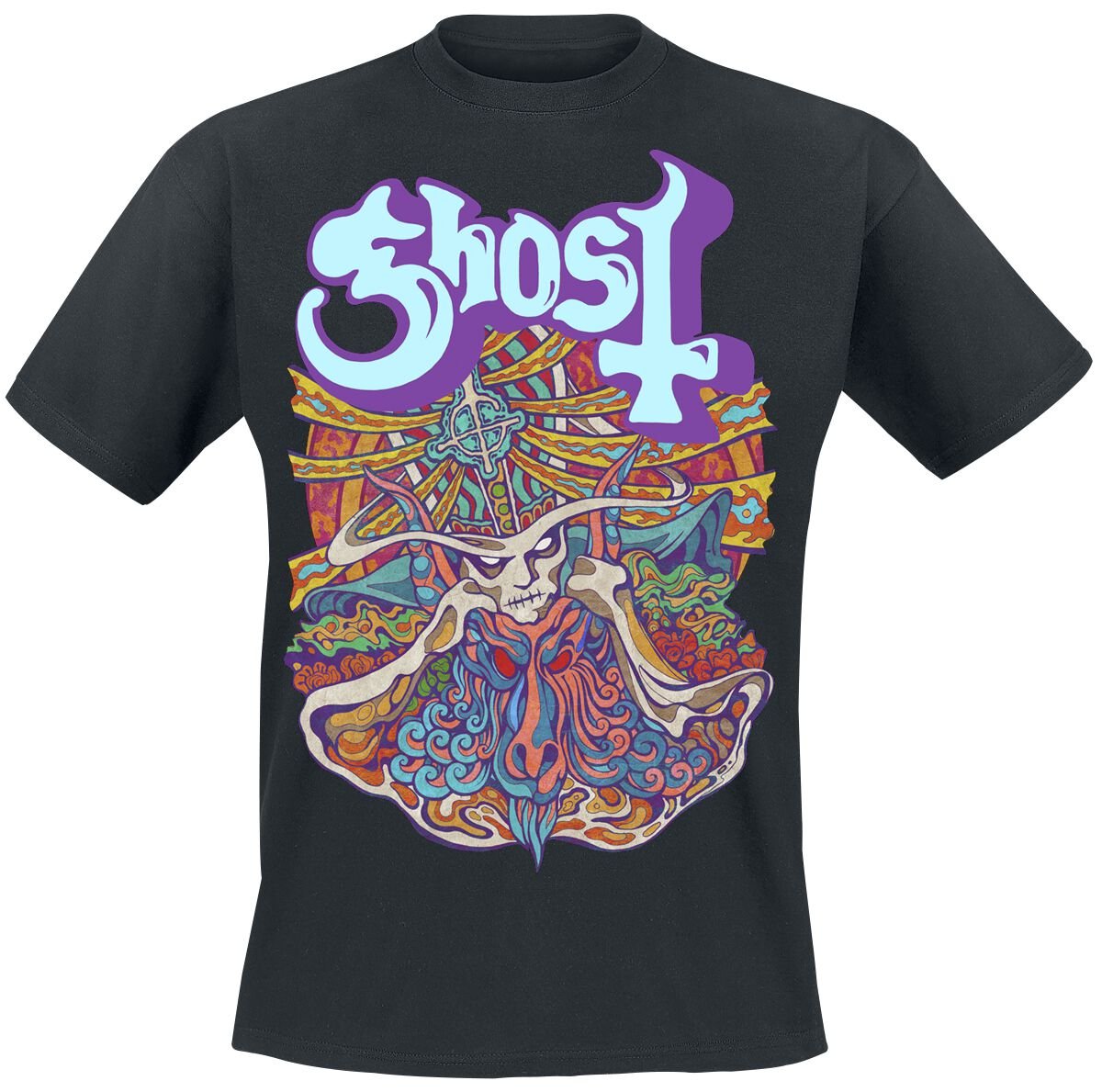 T-Shirt Manches courtes  de Ghost - Satanic Panic - S à XXL - pour Homme - noir - Ghost