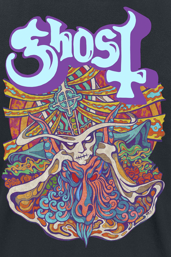 T-Shirt Manches courtes  de Ghost - Satanic Panic - S à XXL - pour Homme - noir - Ghost - View 2