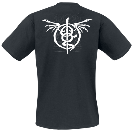 T-Shirt Manches courtes  de Lamb Of God - Candle Skull - S à XXL - pour Homme - noir - Lamb Of God - View 2