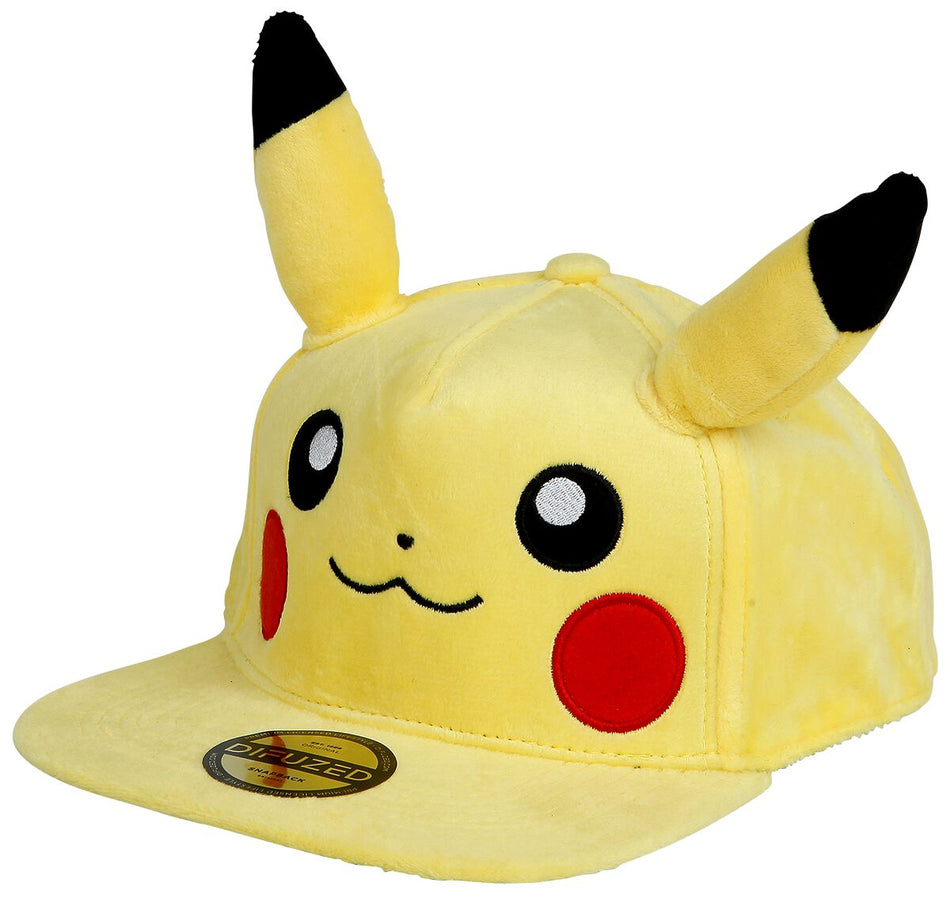 Casquette Gaming de Pokémon - Pikachu - pour Unisexe - jaune - Pokémon
