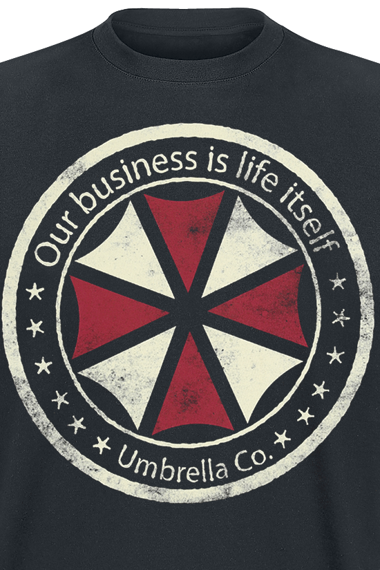 T-Shirt Manches courtes Gaming de Resident Evil - Umbrella Co. - Our Business Is Life Itself - S à XXL - pour Homme - noir - Resident Evil - View 2