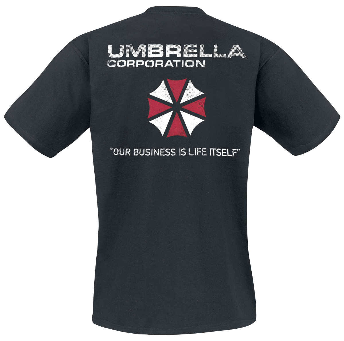 T-Shirt Manches courtes Gaming de Resident Evil - Umbrella Co. - Our Business Is Life Itself - S à XXL - pour Homme - noir - Resident Evil - View 2
