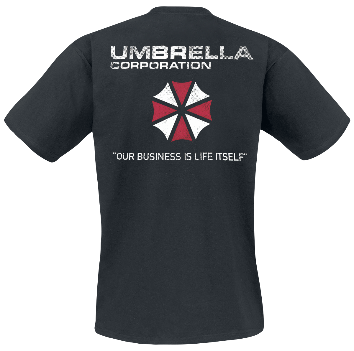 T-Shirt Manches courtes Gaming de Resident Evil - Umbrella Co. - Our Business Is Life Itself - S à XXL - pour Homme - noir - Resident Evil - View 2
