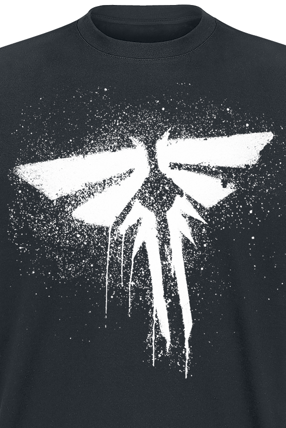 T-Shirt Manches courtes Gaming de The Last Of Us - Firefly - S à XXL - pour Homme - noir - The Last Of Us - View 2