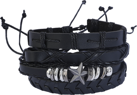 Set de bracelets Gothic de RED by EMP - Sternenmix - pour Unisexe - noir - RED by EMP - View 2