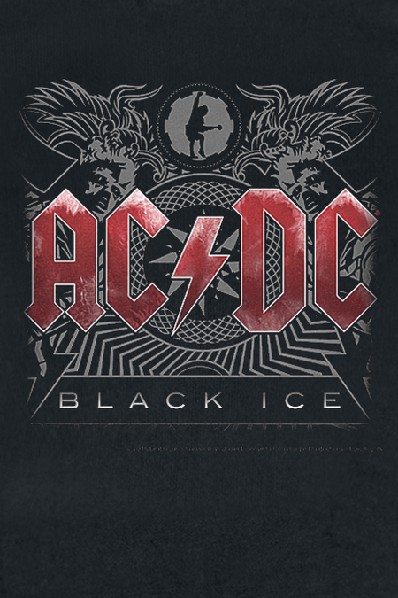 T-shirt  de AC/DC - Metal-Kids - Black Ice - 104 à 164 - pour filles & garçonse - noir - AC/DC - View 2