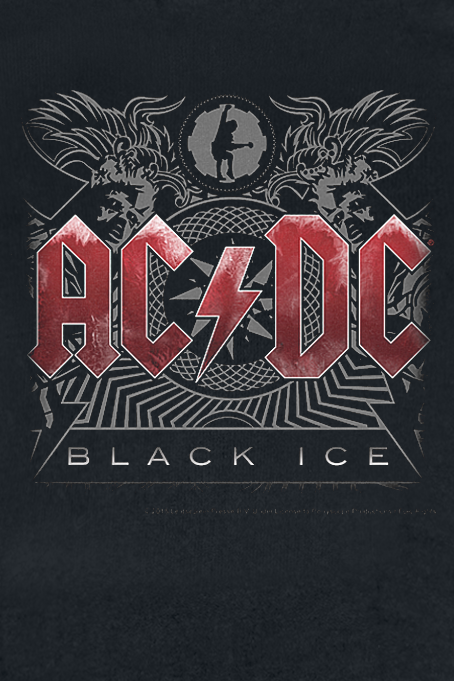 T-shirt  de AC/DC - Metal-Kids - Black Ice - 104 à 164 - pour filles & garçonse - noir - AC/DC - View 2