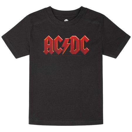 T-shirt  de AC/DC - Metal-Kids - Logo - 104 à 164 - pour filles & garçonse - noir - AC/DC